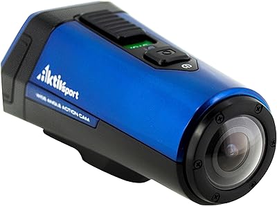 Caméra de sport active cool cx9wp-bl - hd 1080p avec gps, 1" (bleu)