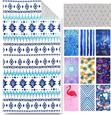 Grande serviette de plage en microfibre mandala sandproof 72" x