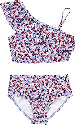 Maillot de bain bikini pour filles jumelles avec upf 50+