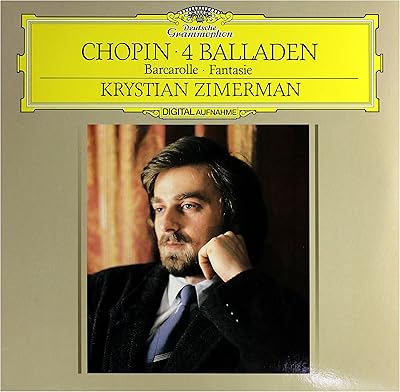 Christian zimmern - chopin : 4 lames, barcarolle, fantasy - vinyle
