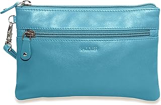 Sac à main de luxe en cuir avec fermeture éclair sur le dessus