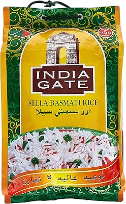 Riz sella crémeux india gate 5 kg