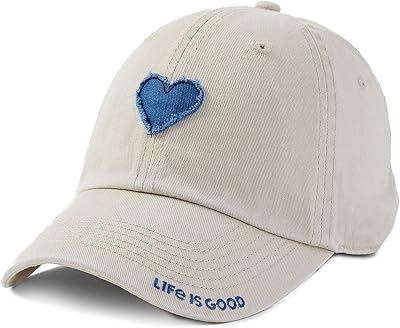 Casquette de baseball déchirée life is good / portée au soleil, plusieurs styles