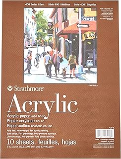Acrylique 400 to 9×12 10 feuilles (12)
