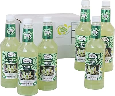 Mélange pour boisson mojito master of mixes, prêt à l'emploi, bouteille de 1