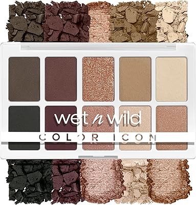 Palette de fards à paupières wet n wild color icon 10 couleurs une palette