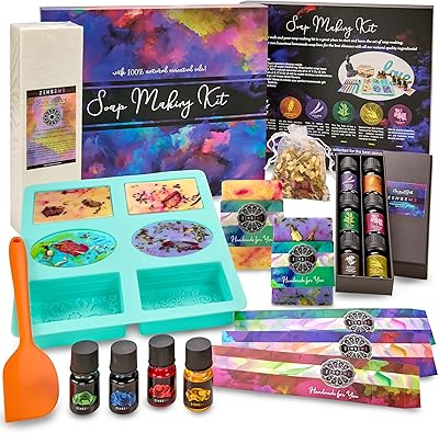 Kit de fabrication de savon pour adultes, fabriquez votre propre savon