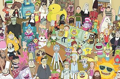 Affiche murale de la collection rick et morty de trends international, 22,4" x