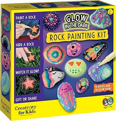 Créativité pour les enfants qui brillent dans le noir - kit de peinture