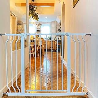 Portail de sécurité pour entrées et escaliers avec fonction de fermeture/ouverture automatique, plusieurs