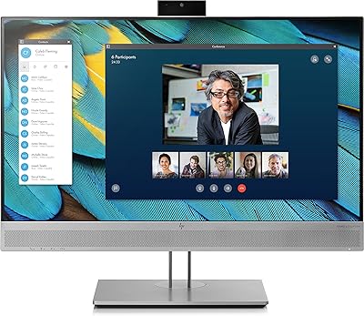Moniteur led hp elite display 23,8 pouces noir/argent (1fh48aa#aba)