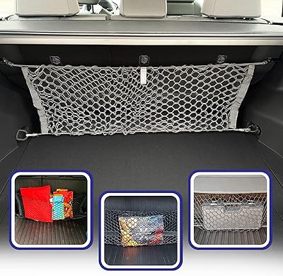Filet de chargement en maille flexible de style enveloppe pour toyota rav4 2019-2022