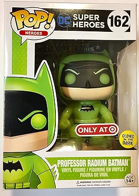 Figurine funko pop dc super heroes professeur radium batman glow in