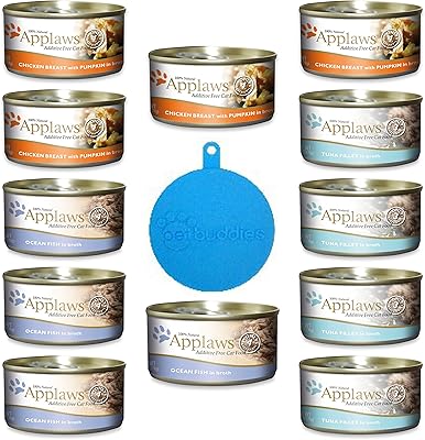 Ensemble de nourriture en conserve pour chat sans additif applause