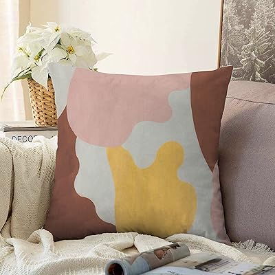 Housse de coussin cotton home avec graphiques numériques imprimés avec le motif ramadan