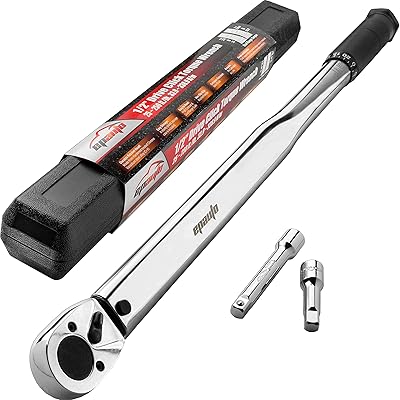 Clé dynamométrique ip auto 1/2 pouce (25-250 pi-lb / 33,9-338,9 nm)