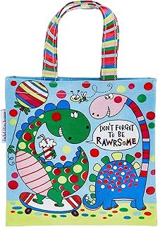 Rachel ellen designs - sac fourre-tout pour enfants - motif dinosaure narrateur