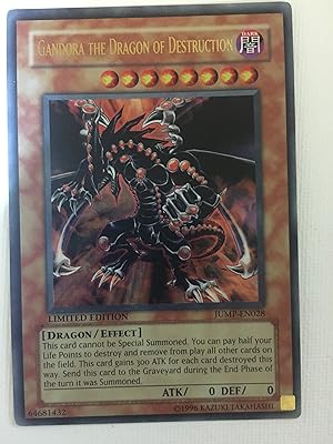Yu-gi-oh! - gandora le dragon de la destruction (jump-en028) - promos du magazine