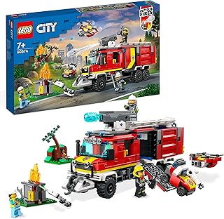 Ensemble de construction lego® city fire command unit 60374 (502 pièces)