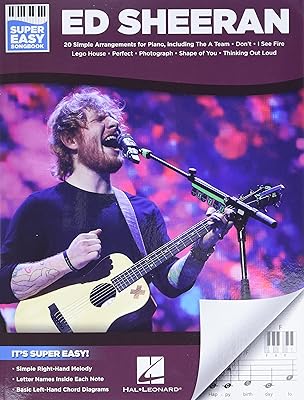 Ed sheeran - recueil de chansons super facile