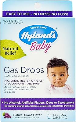Gouttes de gaz homéopathiques pour bébé highlands, soulagement de la douleur causée
