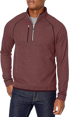 Veste demi-zippée cutter & buck pour hommes