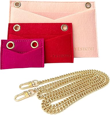 1 ensemble (3 pièces) d'organisateur de sacs en feutre avec kit de conversion
