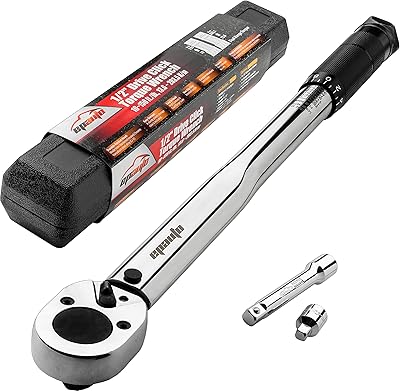 Clé dynamométrique ip auto 1 2" 10~150 ft.lbs 136~2035nm