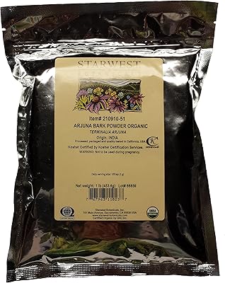 Poudre d'arjuna biologique