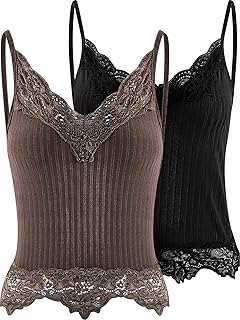 Haut court en dentelle patchwork pour femme haut tricoté côtelé
