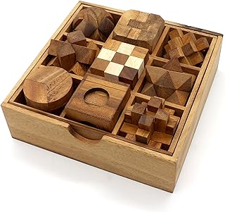 Bsiri 9 ensemble de puzzle unique, parfait fait à la main, pour taquiner