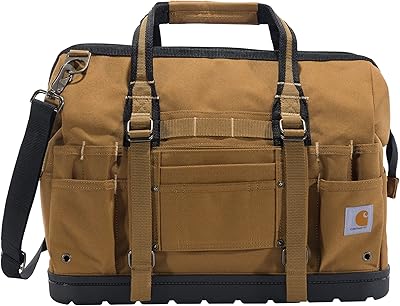 Sac à outils carhartt legacy 18 pouces avec fond moulé, marron carhartt