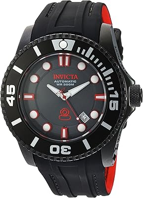 Montre pour homme pro diver 47 mm, acier inoxydable noir avec bracelet en silicone noir (modèle : 20205), noir, pro diver. Diaytar : La plateforme qui démocratise le shopping en ligne au Sénégal