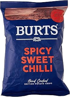 Burts chips piment doux épicé 40g | chips de pommes de terre britanniques authentiques | sans gluten | cuit à la main. Toutes les catégories, tous les prix sur Diaytar