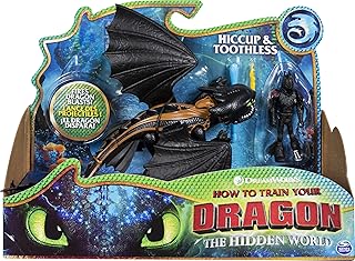 Toothlith et le dragon de hiccup de dreamworks dragons