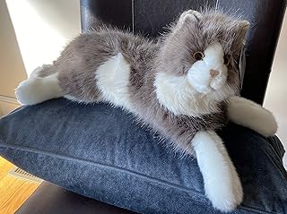 Chat ragdoll gris et blanc pour les personnes atteintes de la maladie d'alzheimer et leurs soignants. Achetez en toute sérénité sur Diaytar