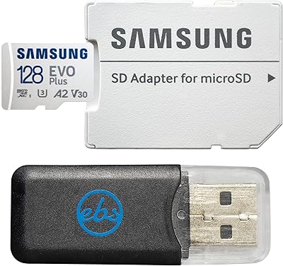 Carte mémoire microsdxc samsung evo plus 128 go fonctionne avec gopro hero 10