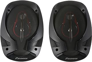 Haut-parleurs coaxiaux 3 voies pioneer 6" x 9" ts-r6951s (400 w)