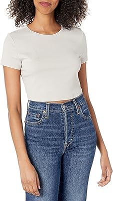 T-shirt côtelé pour femme (pack de 1). Achetez en toute sérénité sur Diaytar