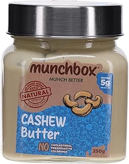 Munchbox beurre de noix de cajou | sans sucre ajouté | végétalien |