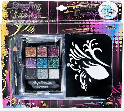 Almar sales 223889 kit de maquillage dazzling face art divers la couleur