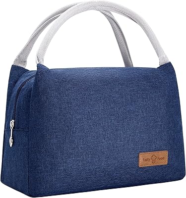 Sacs à lunch isolés vue pour femmes et hommes, petit sac à lunch