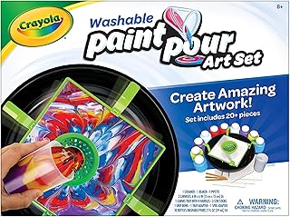 Ensemble de peinture lavable crayola, ensemble de 20 pièces, cadeau pour enfants
