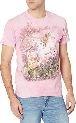 T-shirt licorne pour filles de montagne