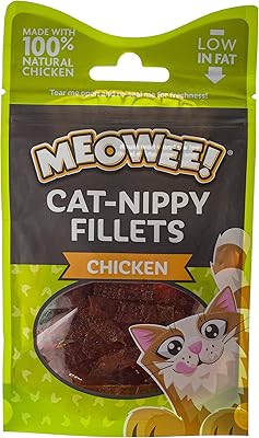 Filet de poulet miwi cat nippy, à base de poulet 100 % naturel