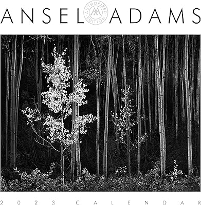 Calendrier mural ansel adams 2023 : édition autorisée : collection de photographies