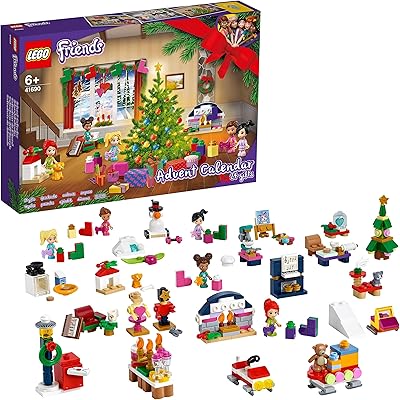 Lego® friends 41690 ensemble de construction du calendrier de l'avent (370 pièces)
