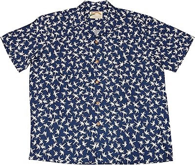 Paradise found chemise à imprimé hawaïen tom selleck magnum pi en bambou