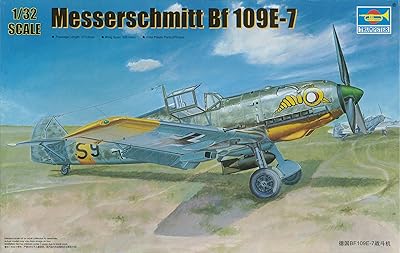 Trumpeter 1/32 messerschmitt bf109e7 kit de modèle de chasseur/combattant allemand. Diaytar : Quand qualité rime avec économie