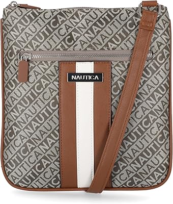 Sac à bandoulière nautica famous jacquard tissé lakeside north south pour femme